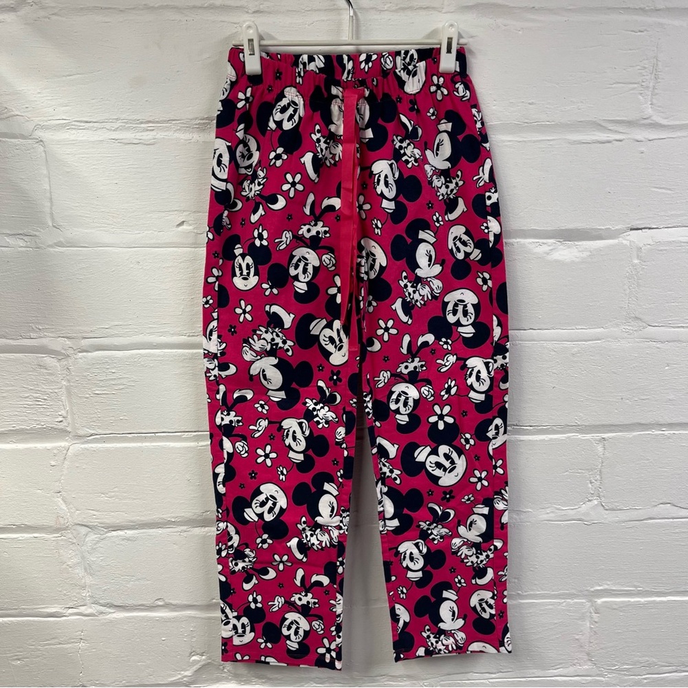 Disney Flannel Pajama Bottoms Minnie Mouse